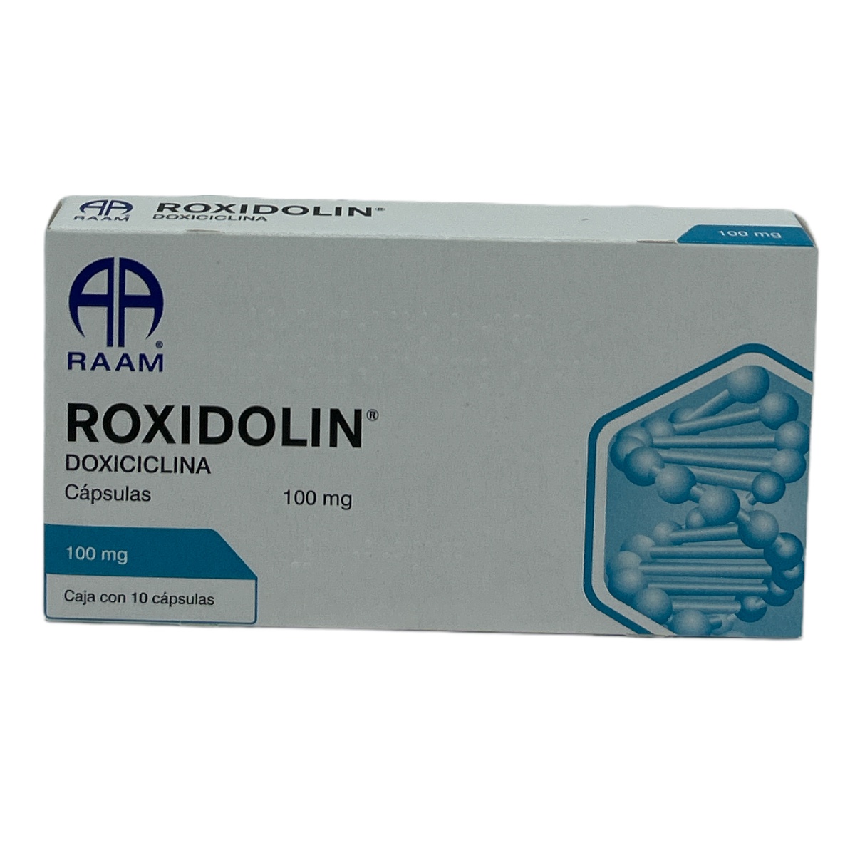 Doxiciclina Cap 100mg C/10 ROXIDOLIN