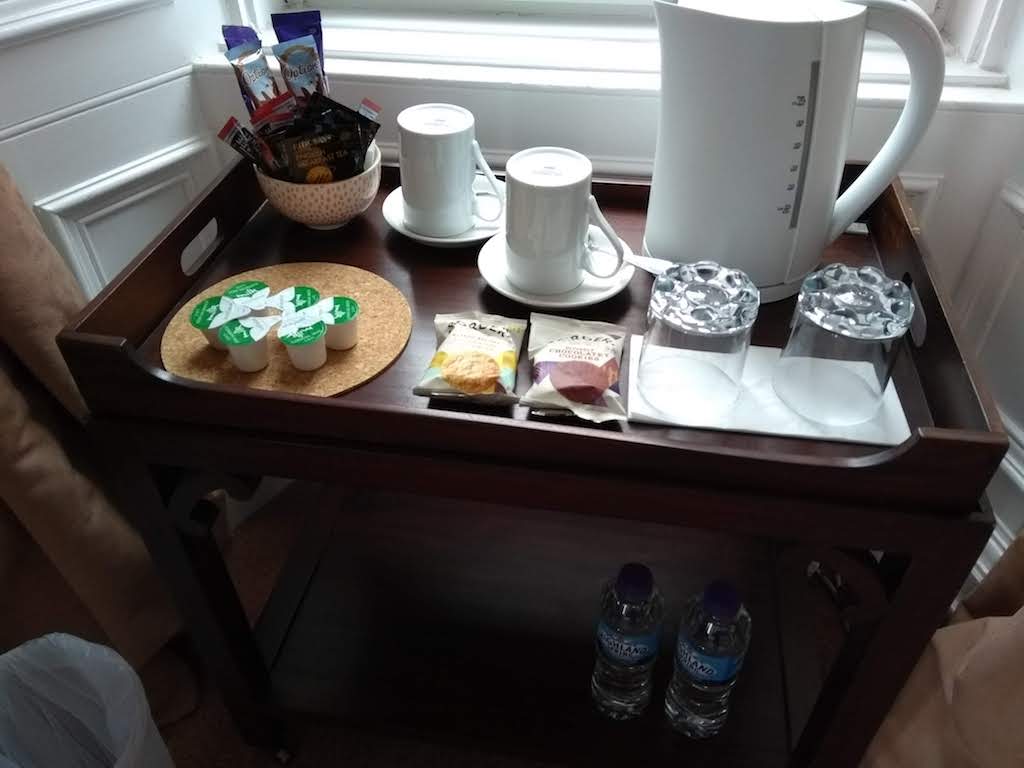 There are tea- and coffee-making facilities in all our guest rooms