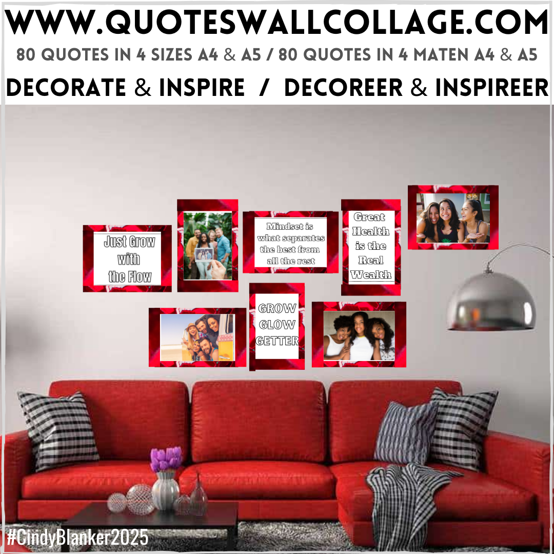 Quotes Wall collage