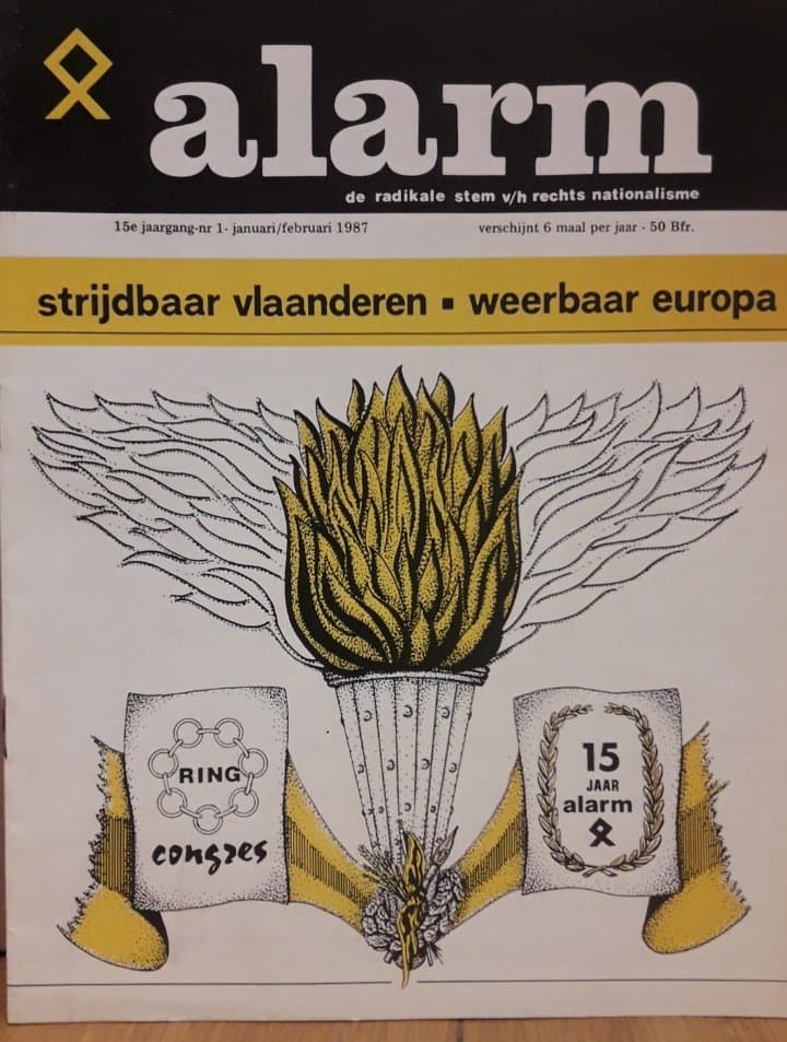 VMO - Vlaamse Militanten Orde  Tijdschrift  Alarm  / 1987 nr 1