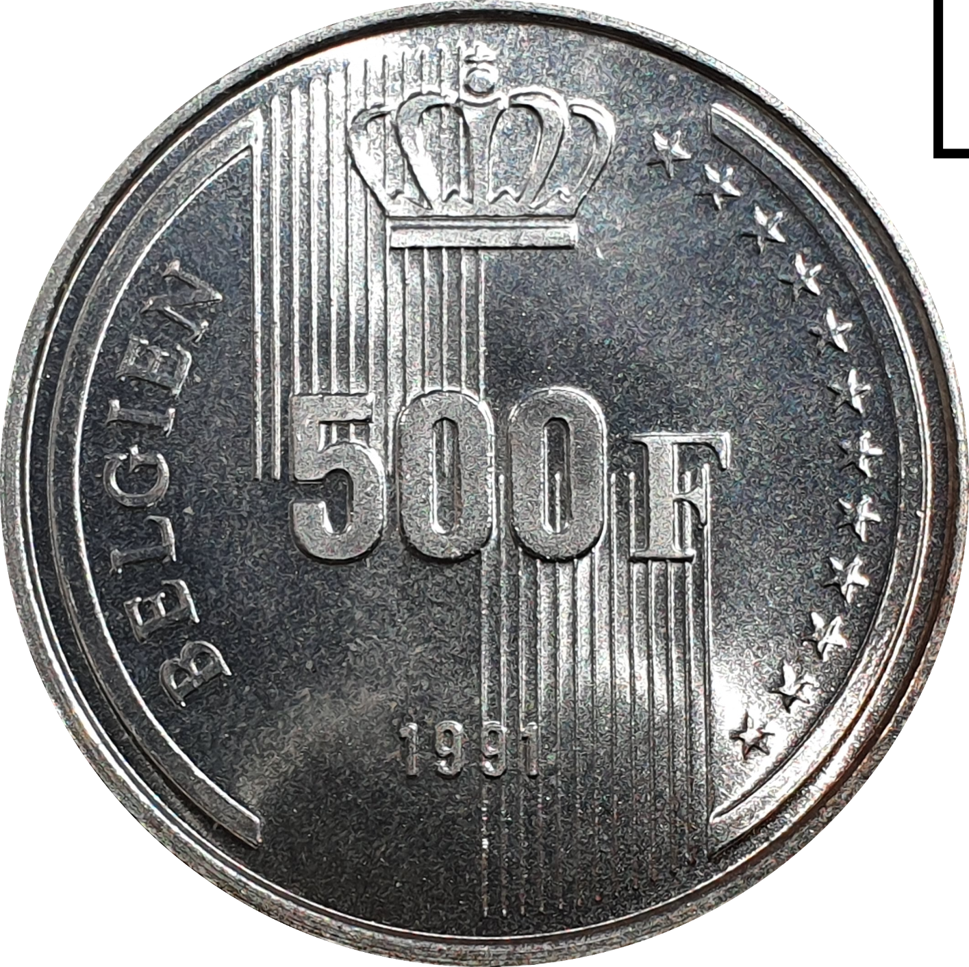 zilveren munten 250 en 500 frank