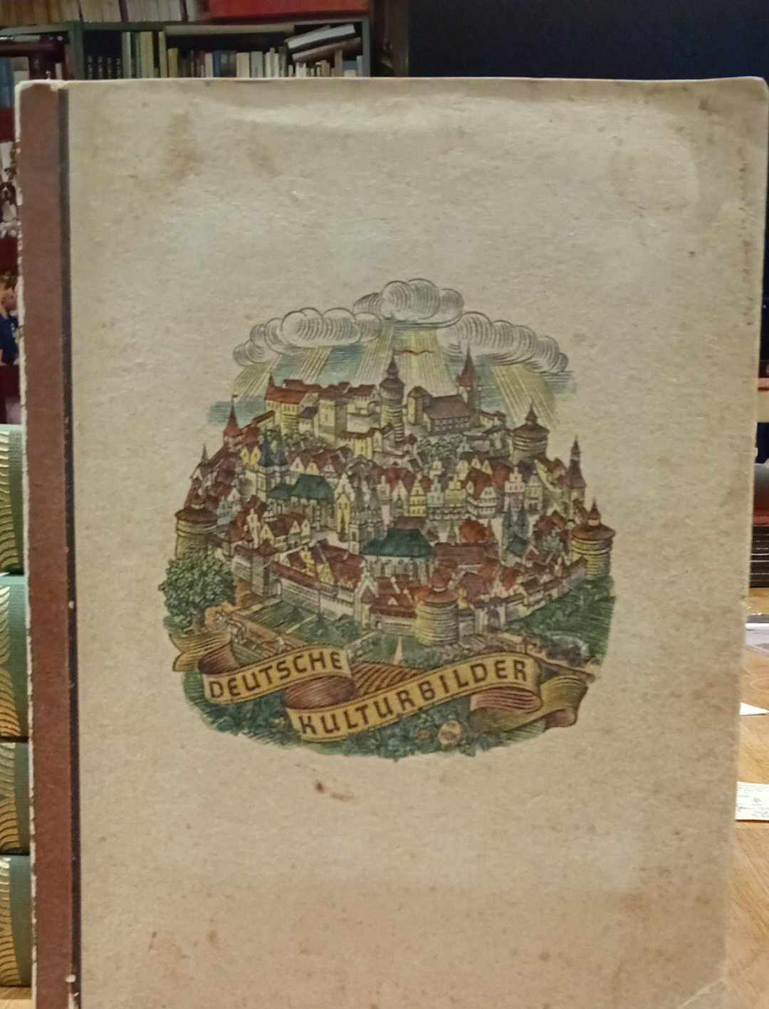 Deutsche Kultuurbilder cigaretten bilderdienst 1936 / 75 blz - kompleet.