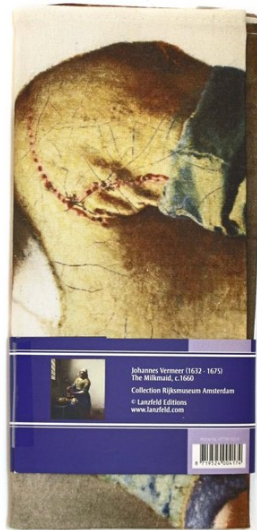 Theedoek, HET MELKMEISJE van Johannes Vermeer