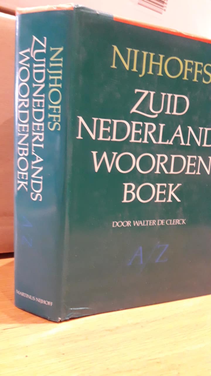 Groot Zuid Nederlands woordennboek / Nijhoffs