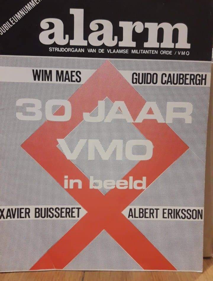 VMO - Vlaamse Militanten Orde  / ALARM 30 jaar VMO in beeld Foto tijdschrift - 46 blz