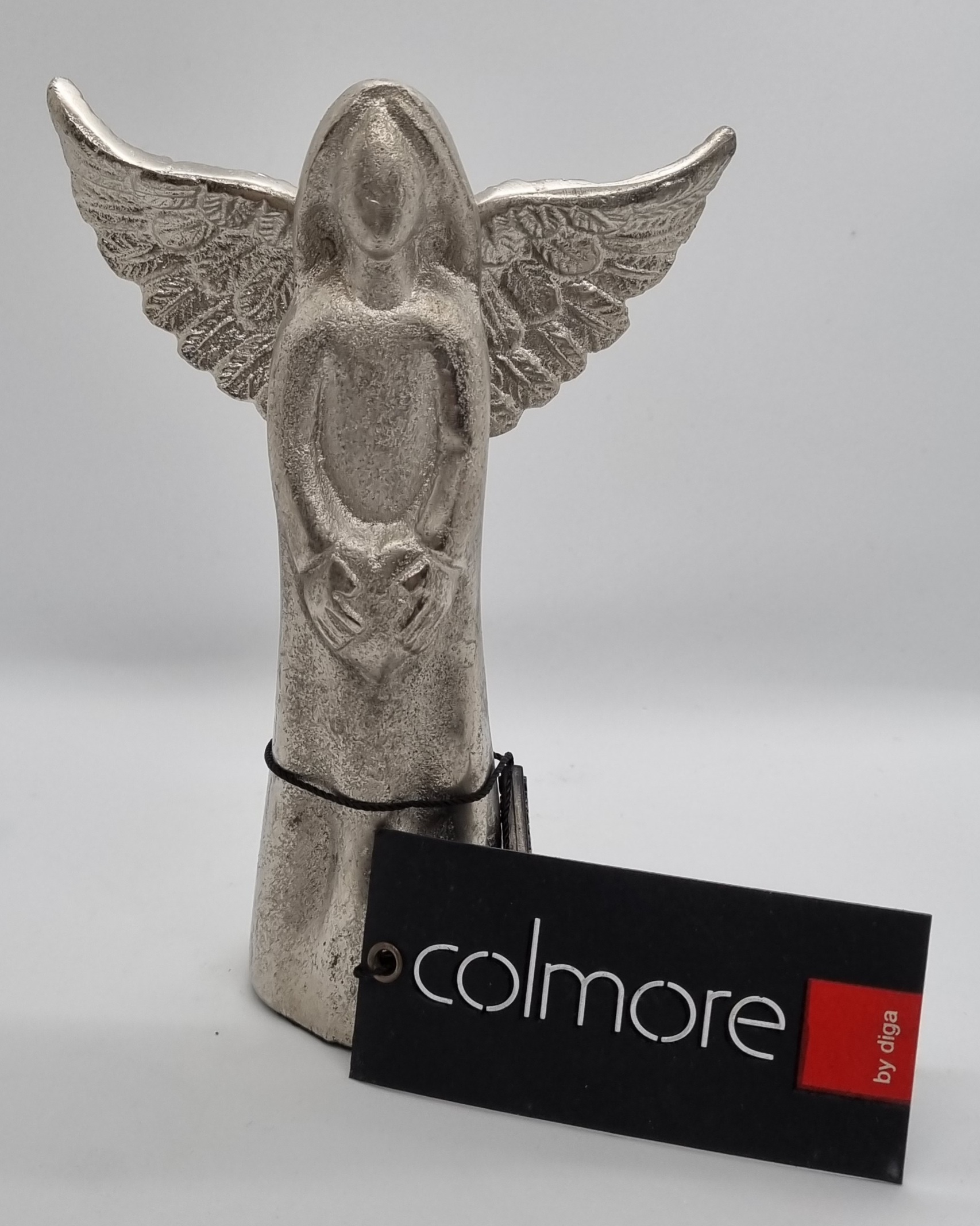 Colmore, raw-metal, nikkel engeltje