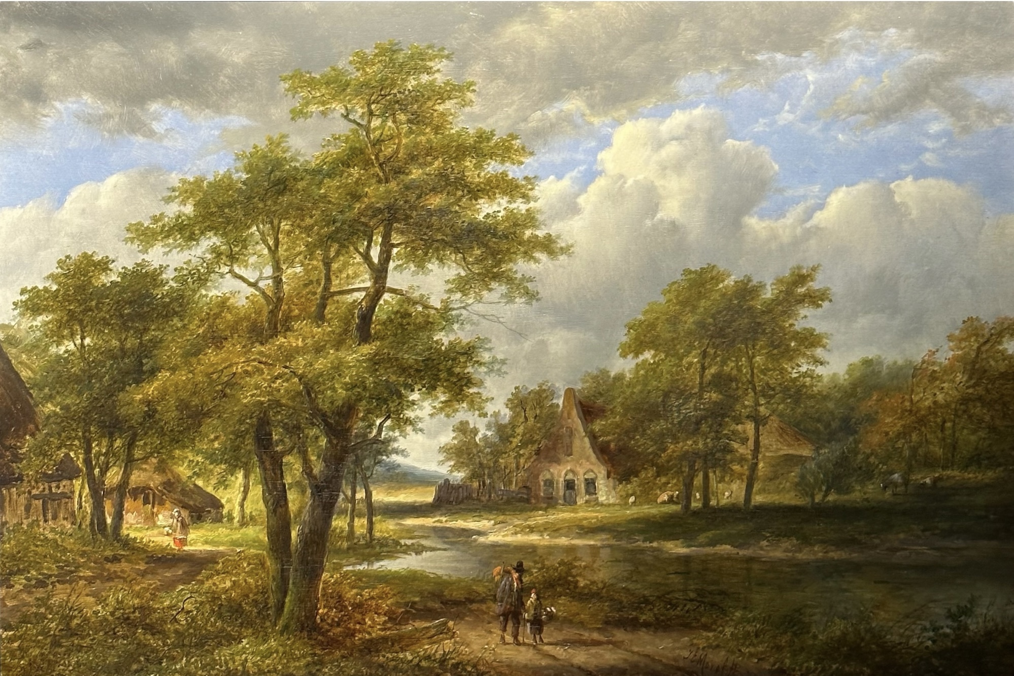 Landschap - J.E. (Jan Evert) Morel II
