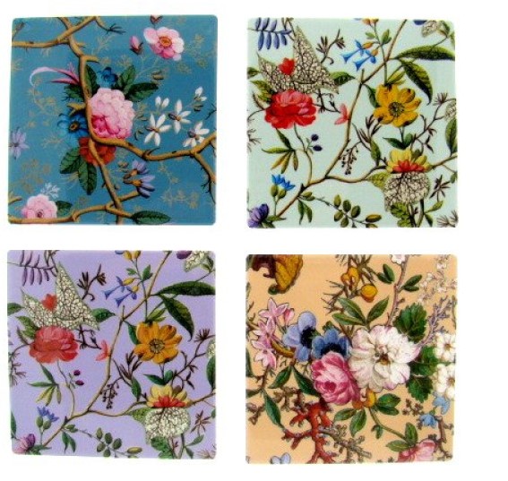 Onderzetters van steen - Flower - NIEUW