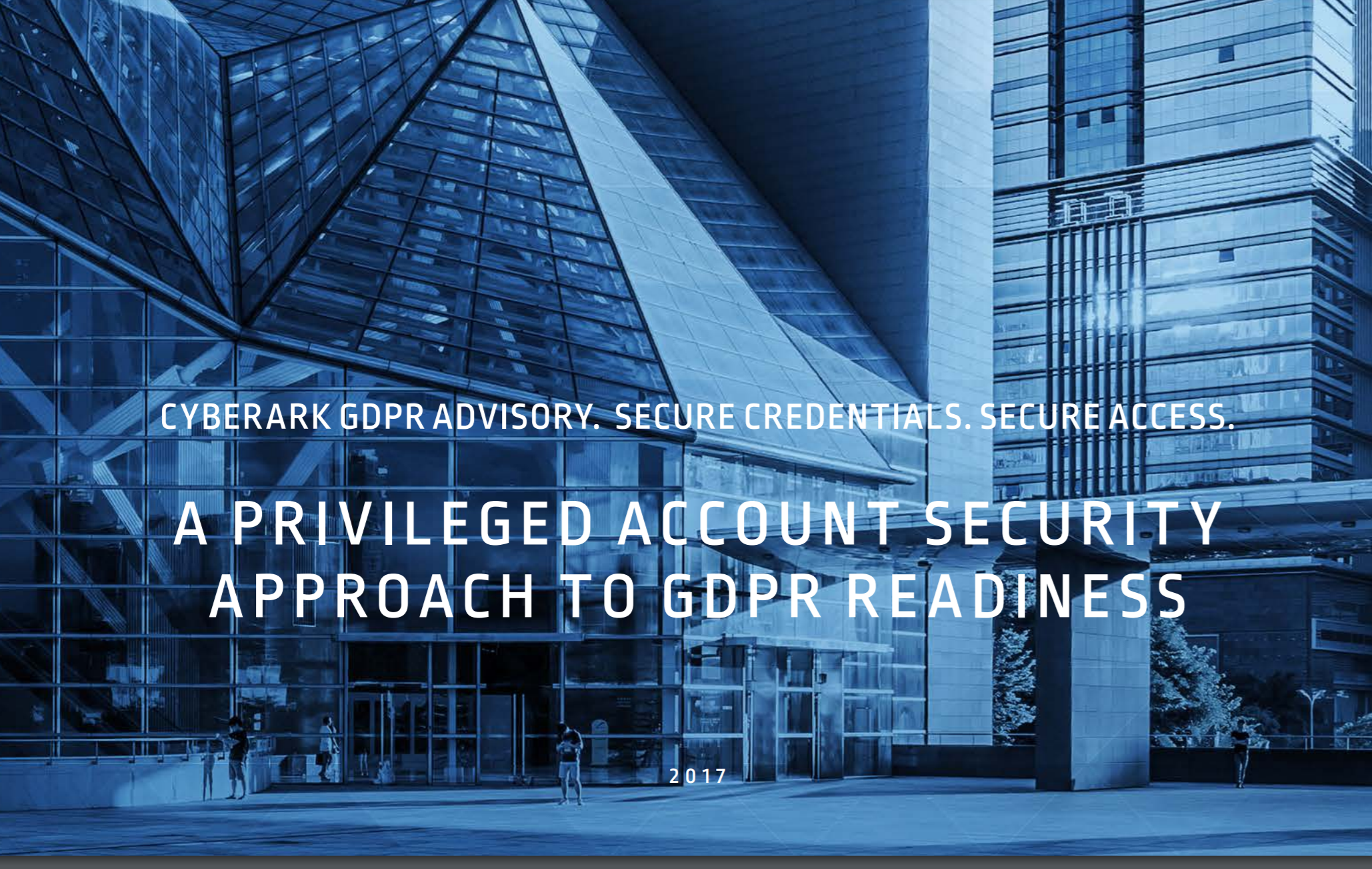 Privileged Account Security approach to GDPR Readiness