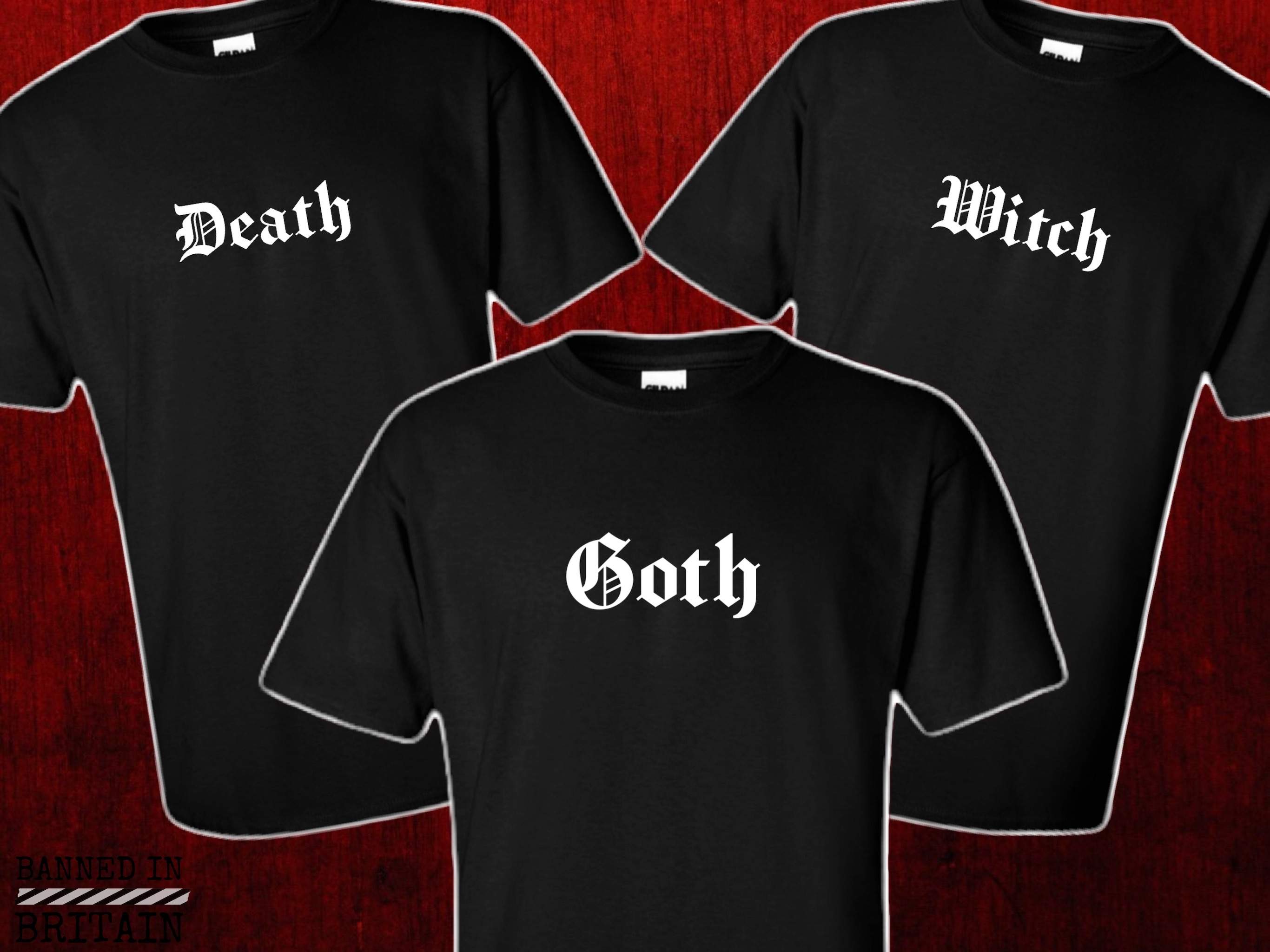 Goth Death Witch T-Shirts