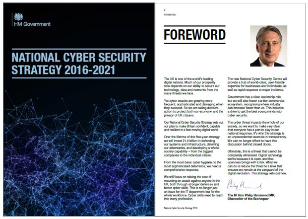UK National Cyber Security Strategy to 2021