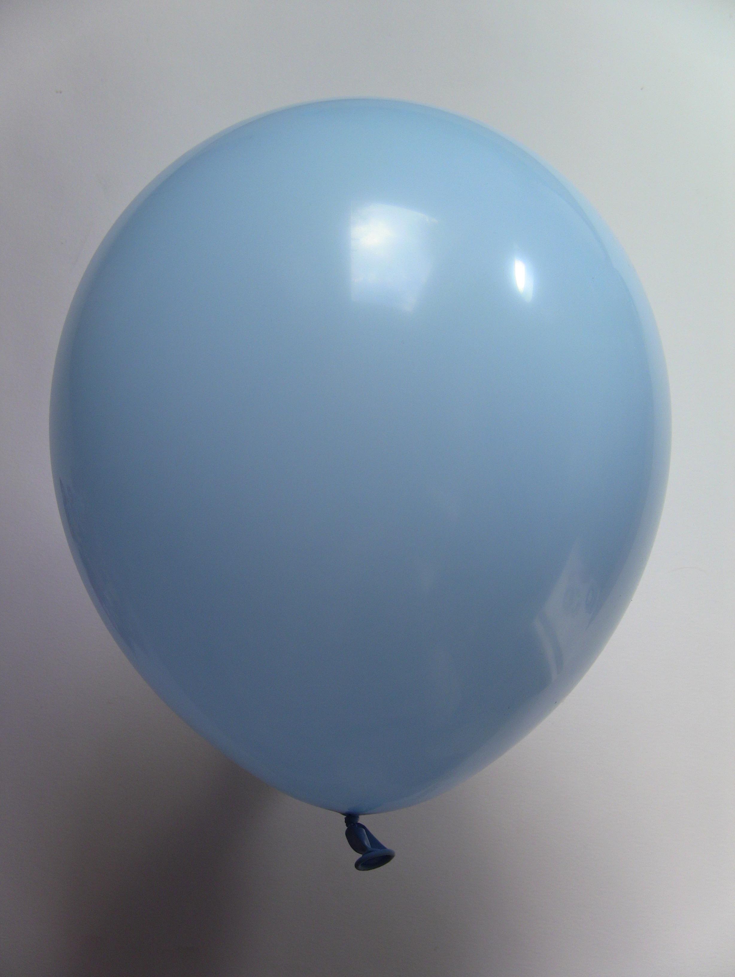 Ballonnen per stuk licht blauw
