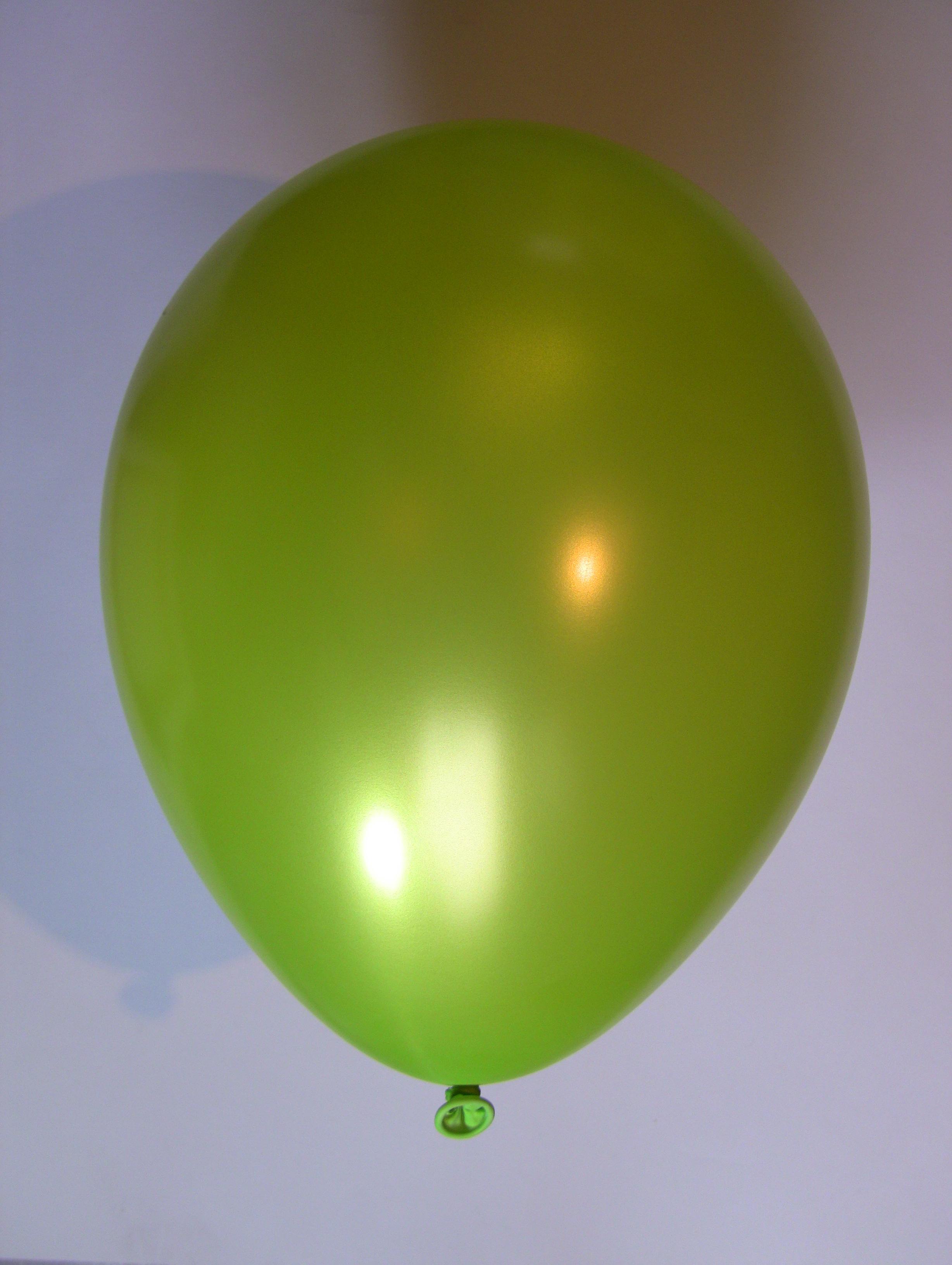 Latex ballonnen 100 stuks mettallic appelgroen