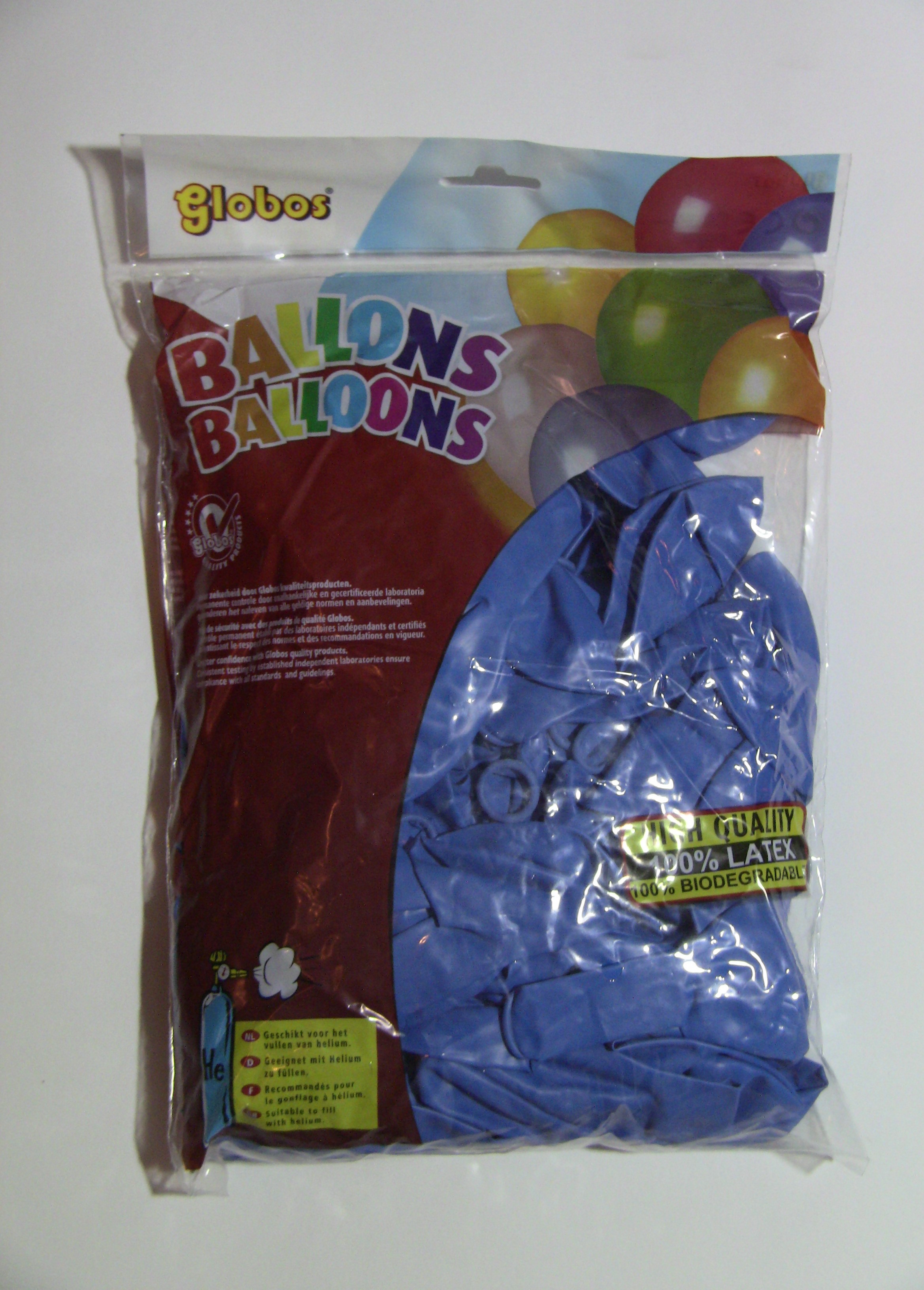 Latex ballonnen blauw