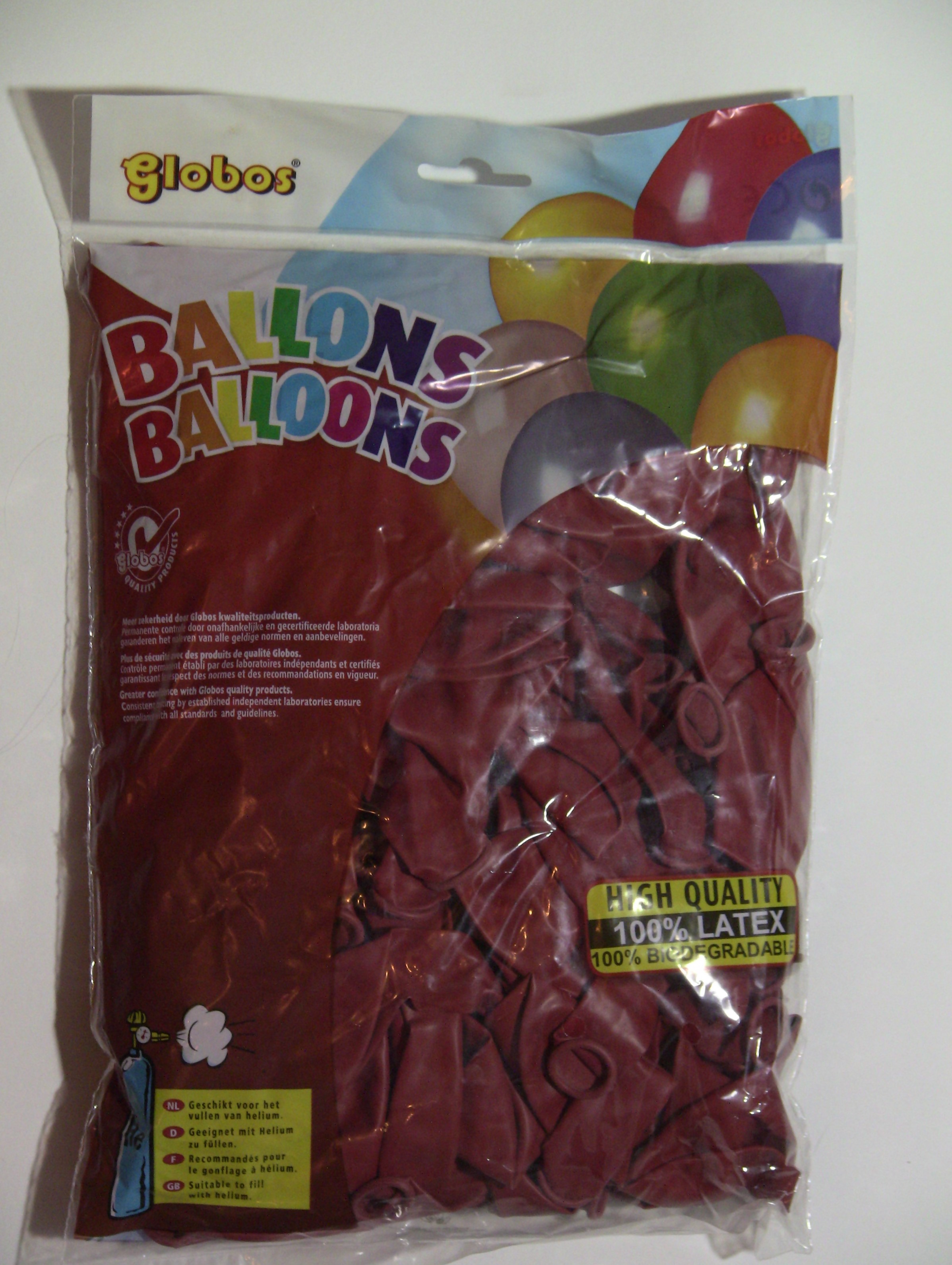 Latex ballonnen Rood