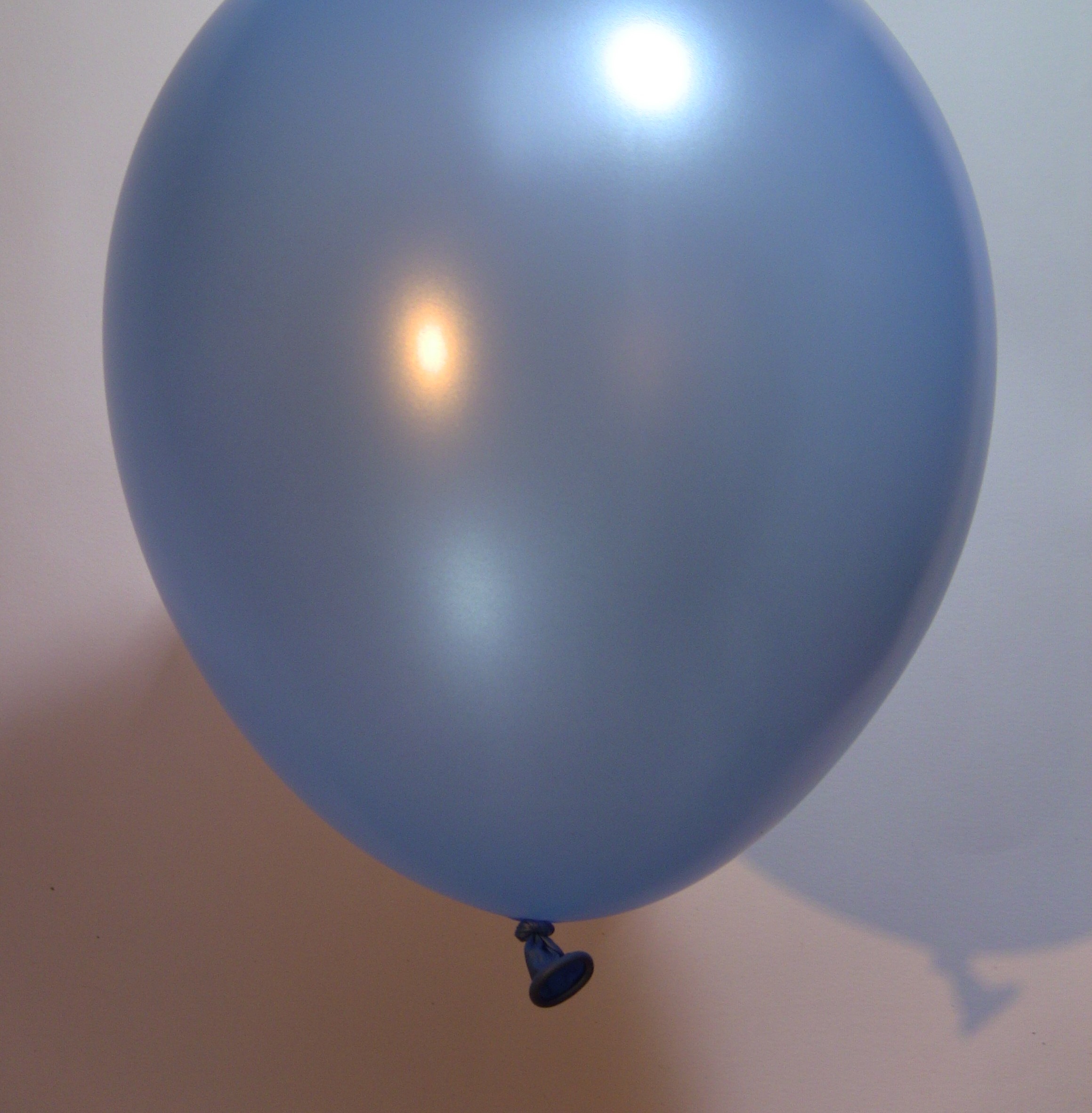 Latex ballonnen 100 stuks parelmoer blauw