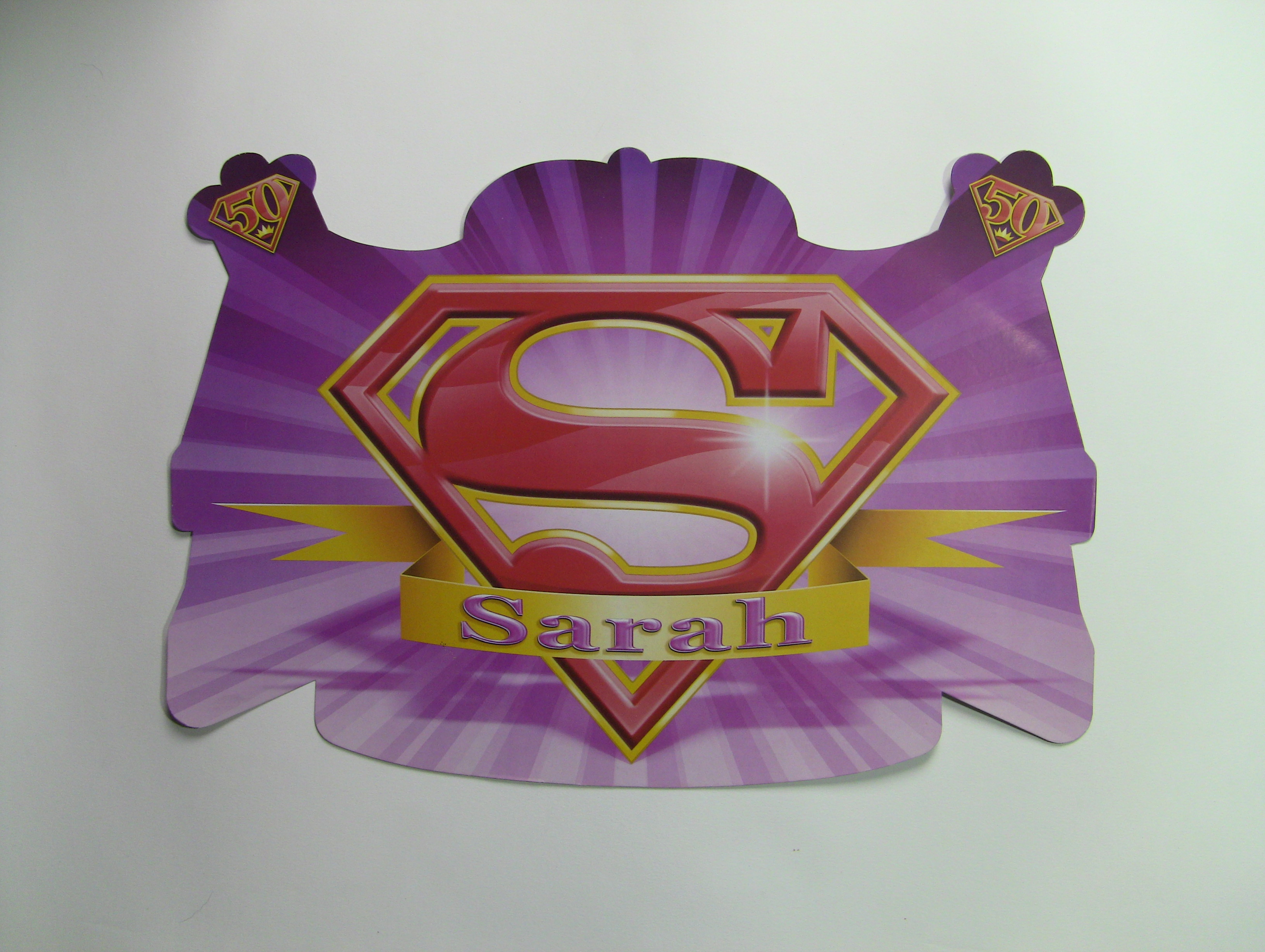 Huldeschild super Sarah