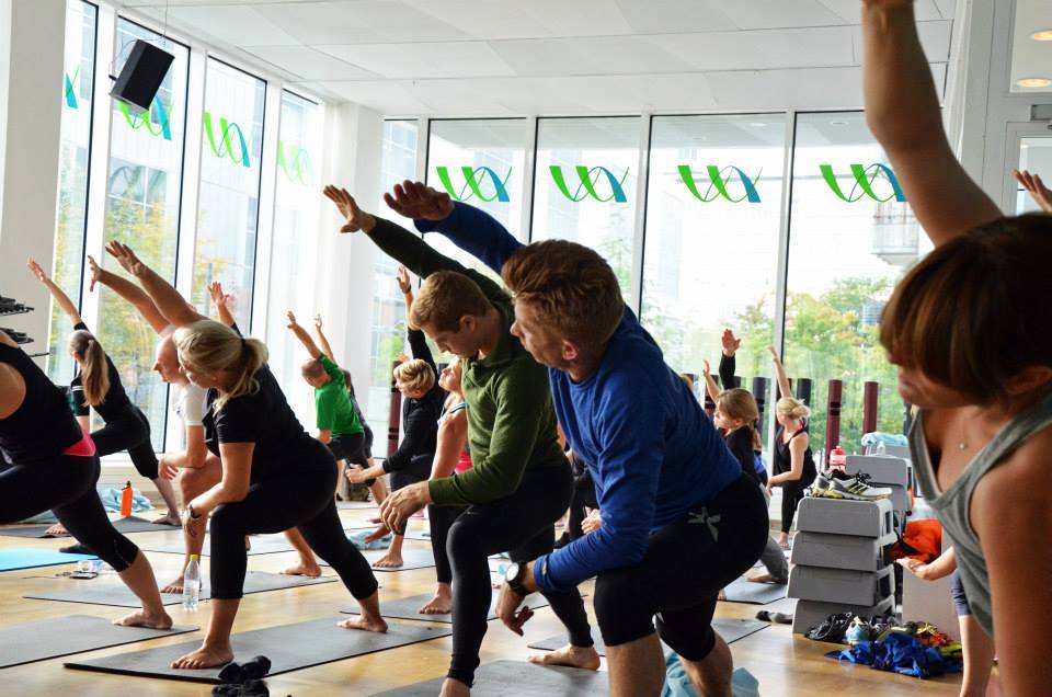 Yoga Flow at Nordic Wellness, Sthlm 2014