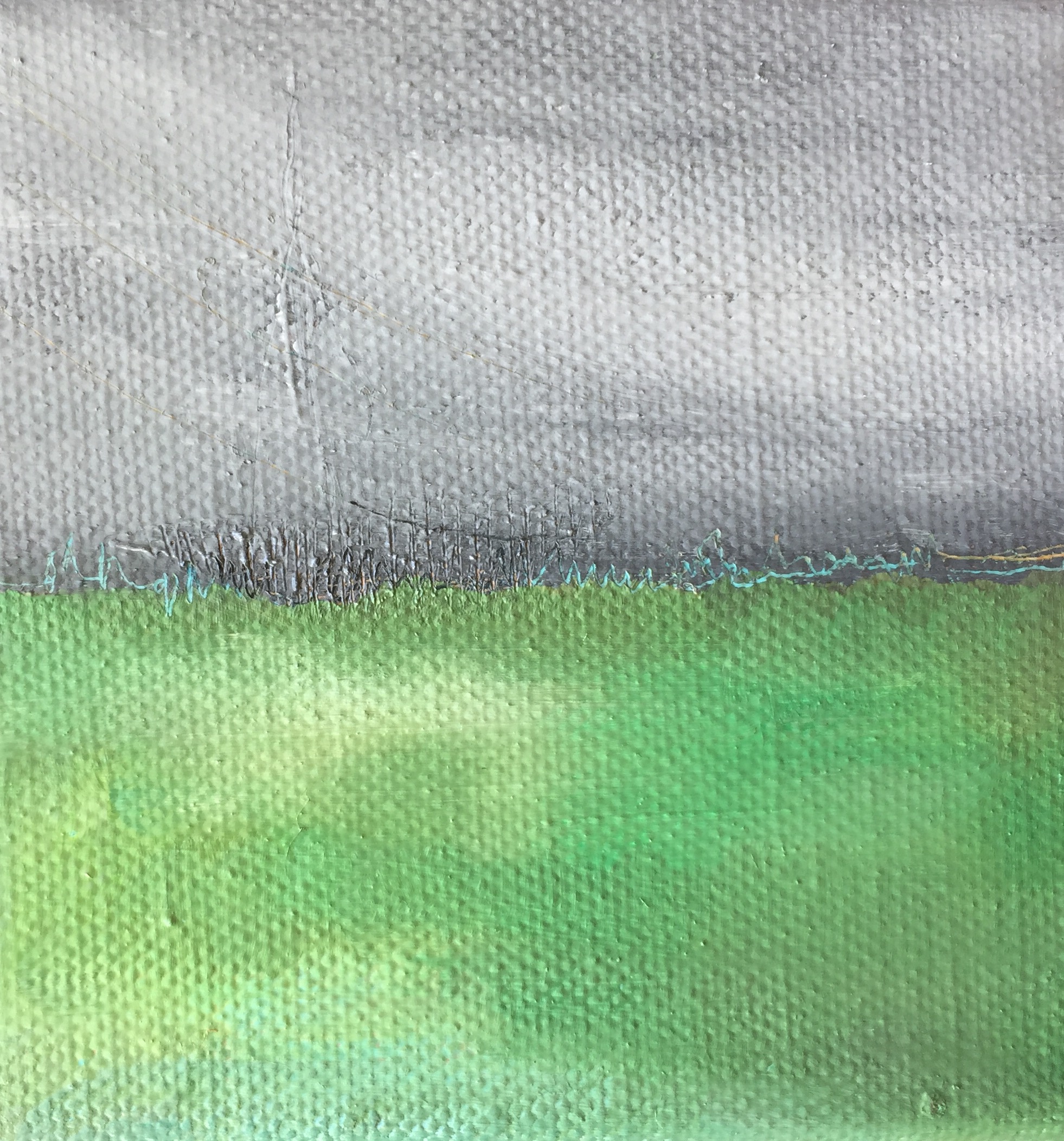 10 x 10 cm, oil paint on canvas