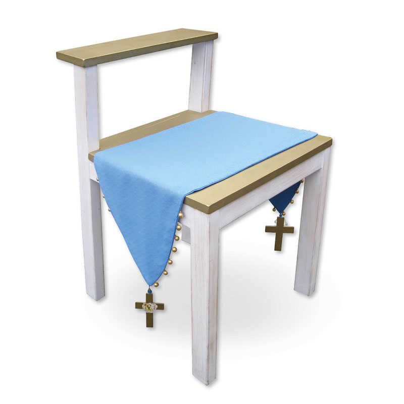 prototype bidstoel voor Maria-kapel | afstudeerproject Architectonische Vormgeving