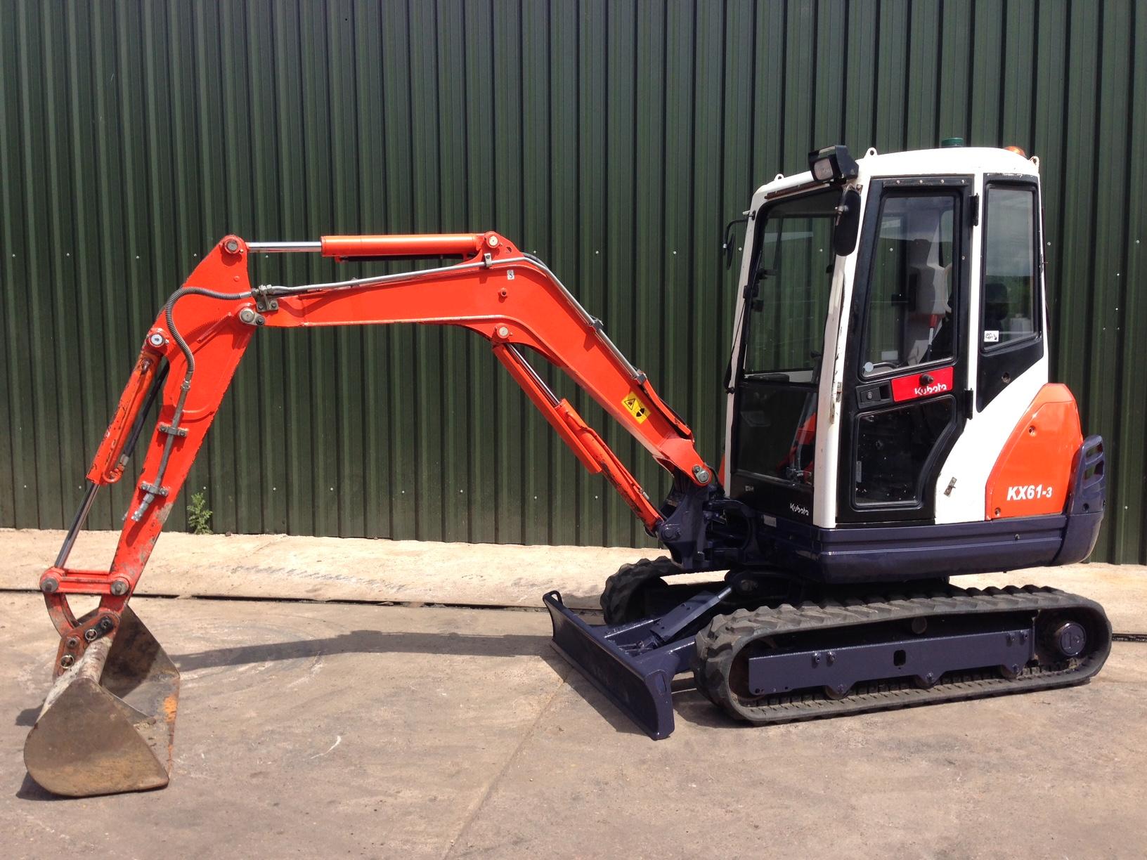 Used Kubota Mini Diggers For Sale