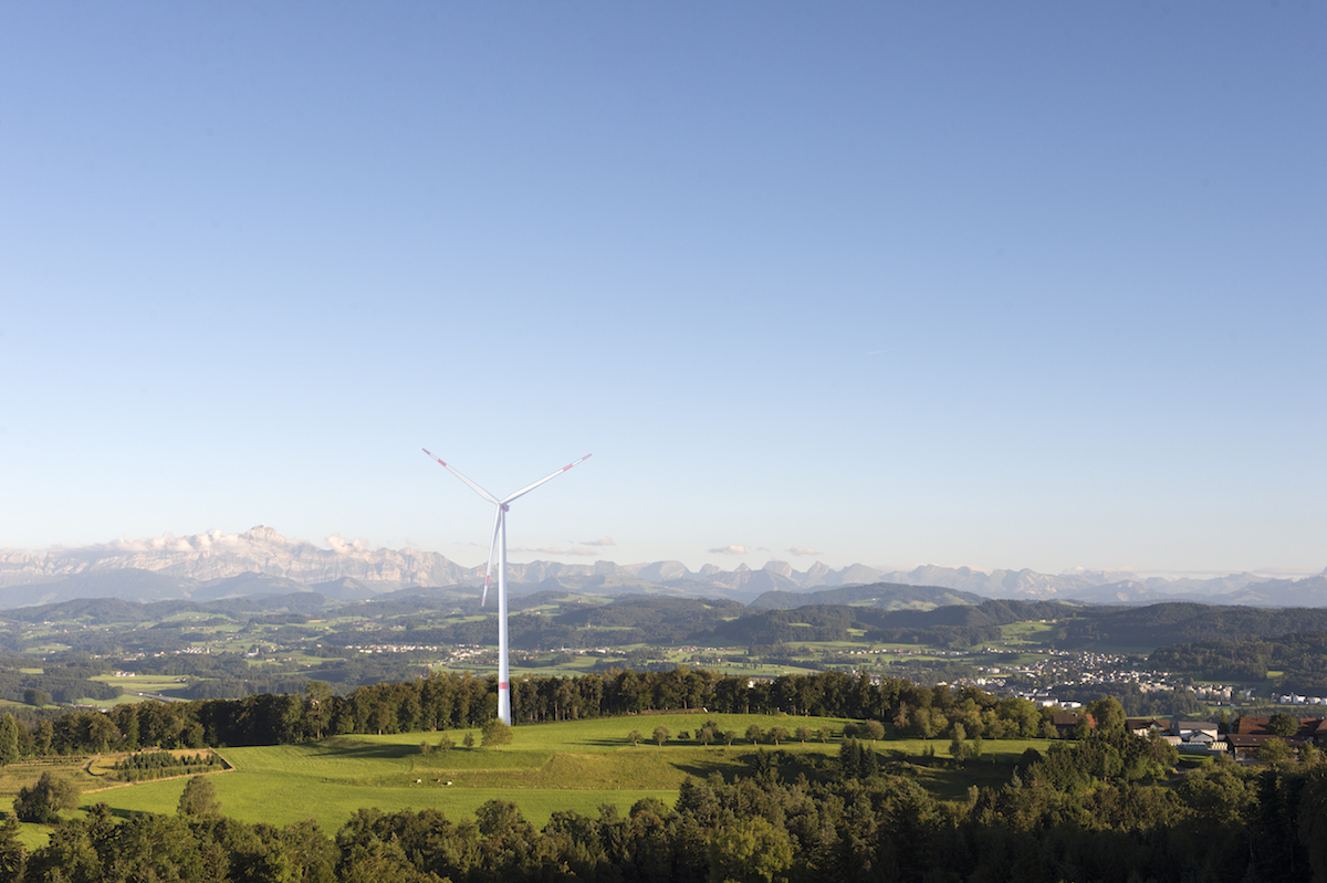 Visualisierung Windpark Braunau/ Wuppenau