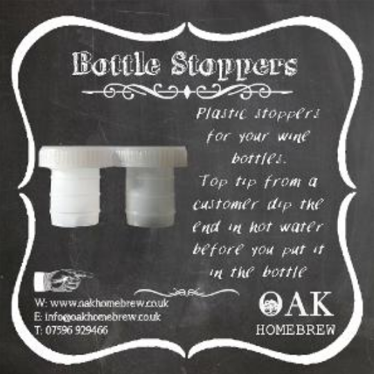 Plastic Stoppers packs of 24