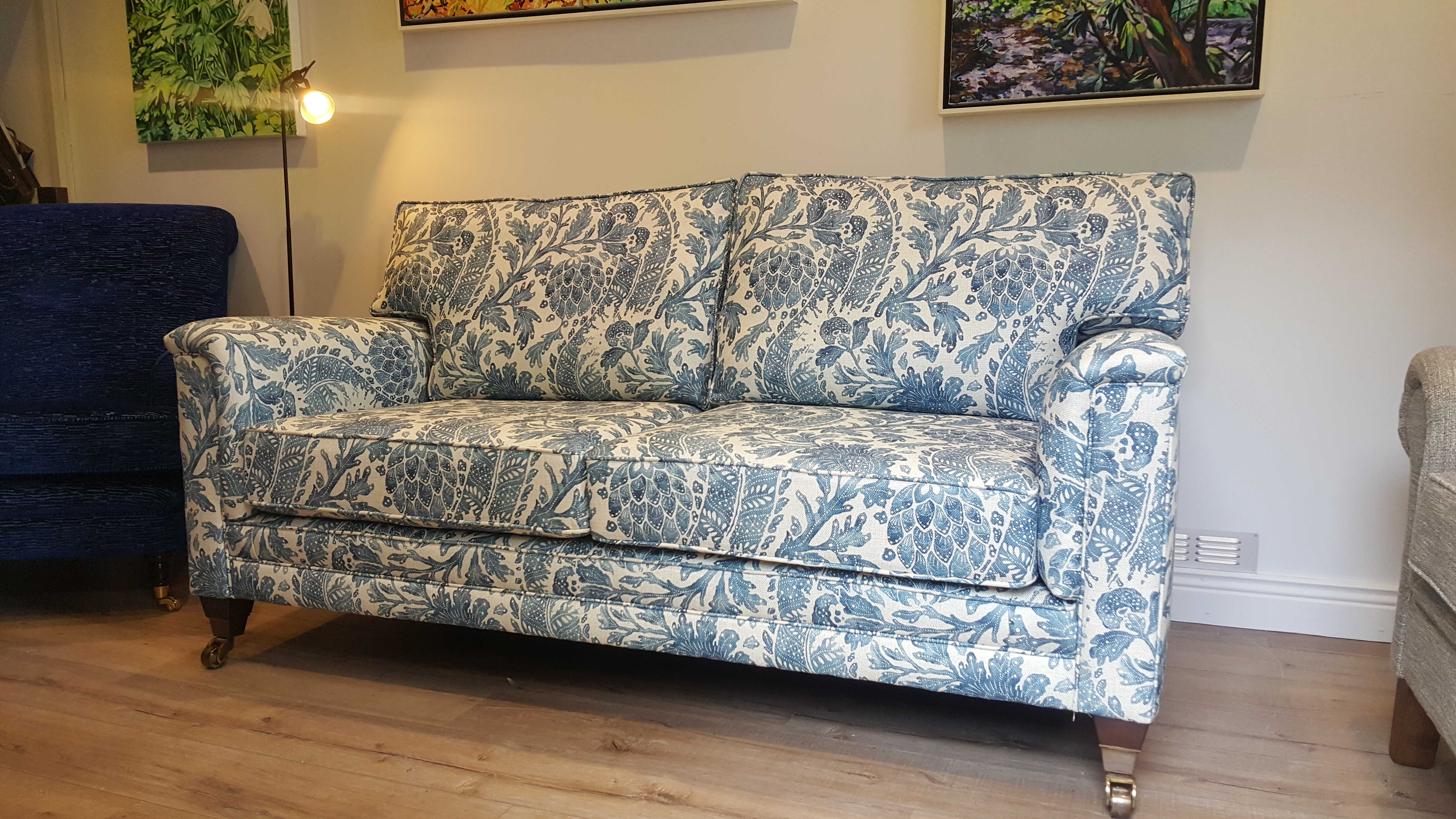 This style is available as a chair, or 2, 3, or 3.5 seater sofa.