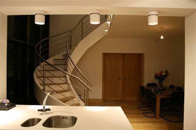 Bespoke Curved Concrete Stairs