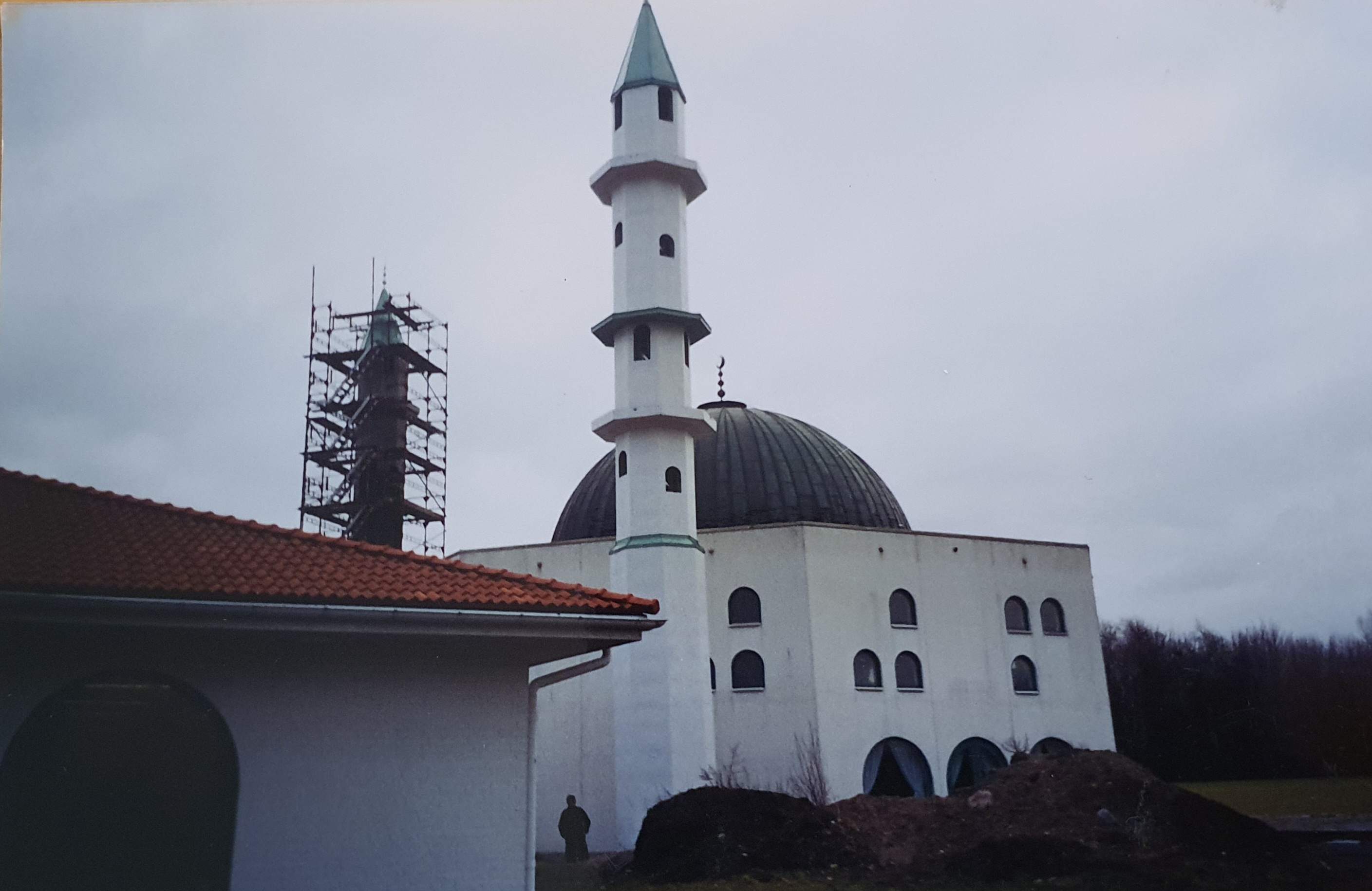 Moskébyggets, minareter 2001.