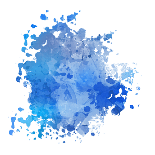 blauw artwork