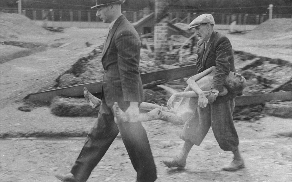 Kaufering IV Concentration Camp | April, 1945 (© United States Holocaust Memorial Museum)