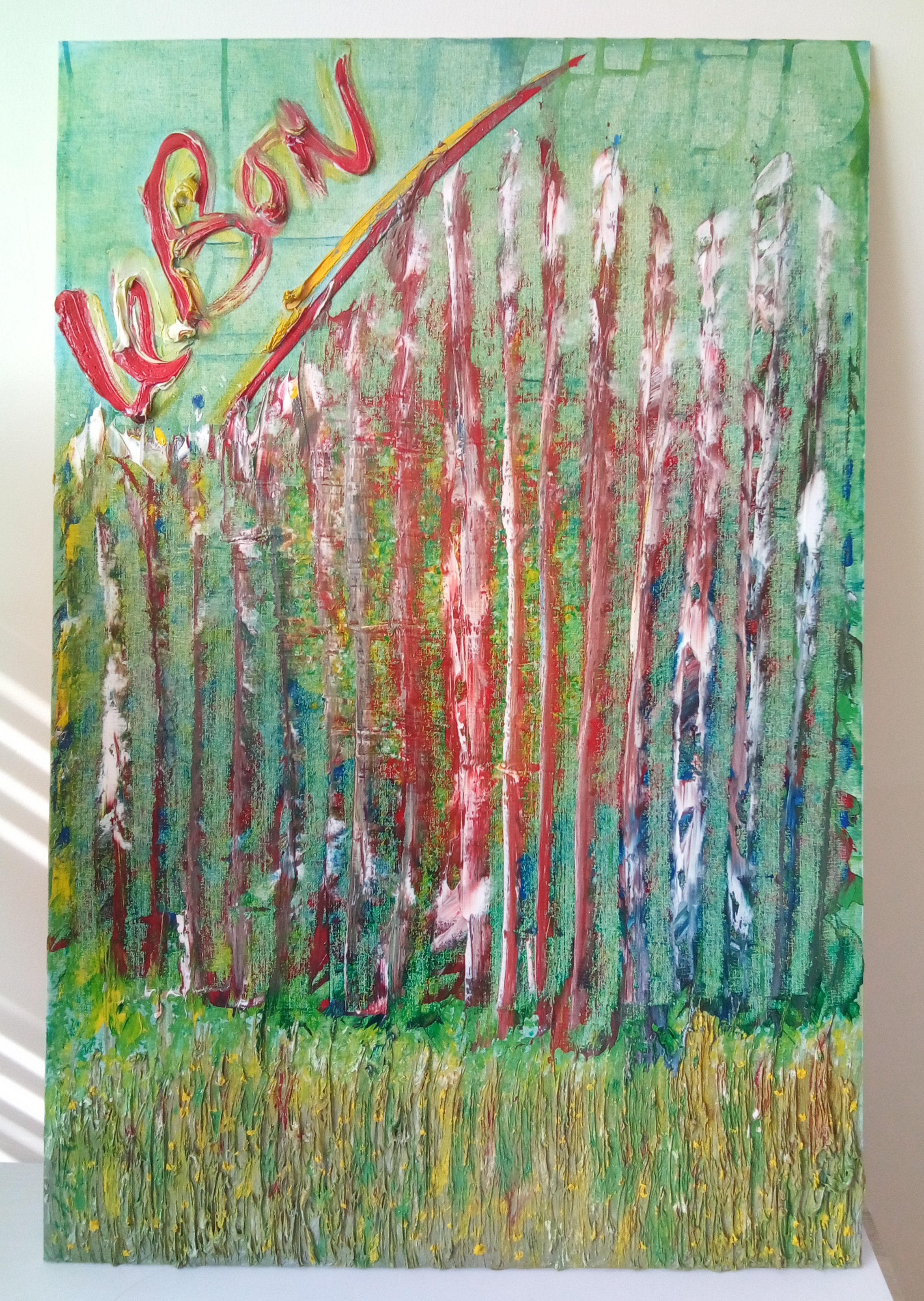 B- positive Nature's Gates Are ? Painted by leBON