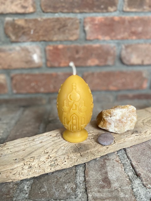 100% Beeswax Candle Dome