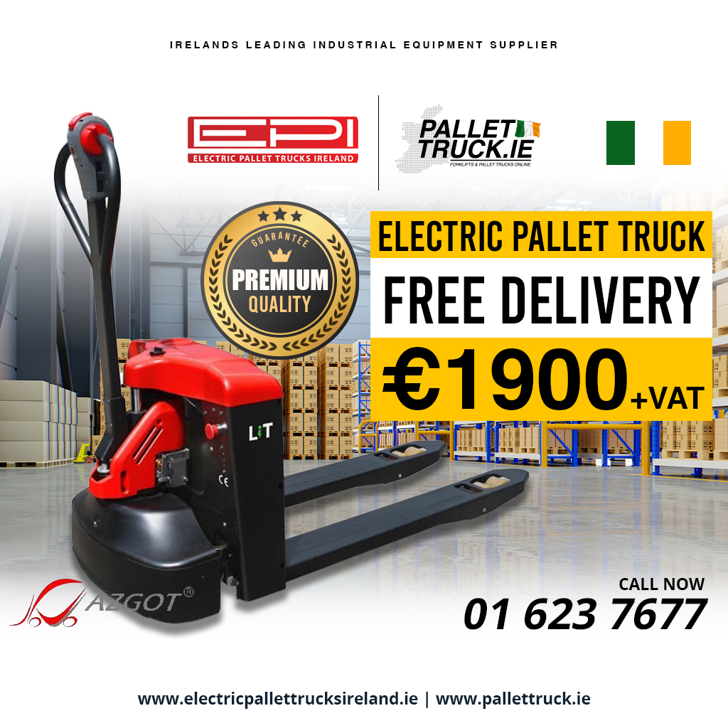 New electric pallet truck with 1600kg