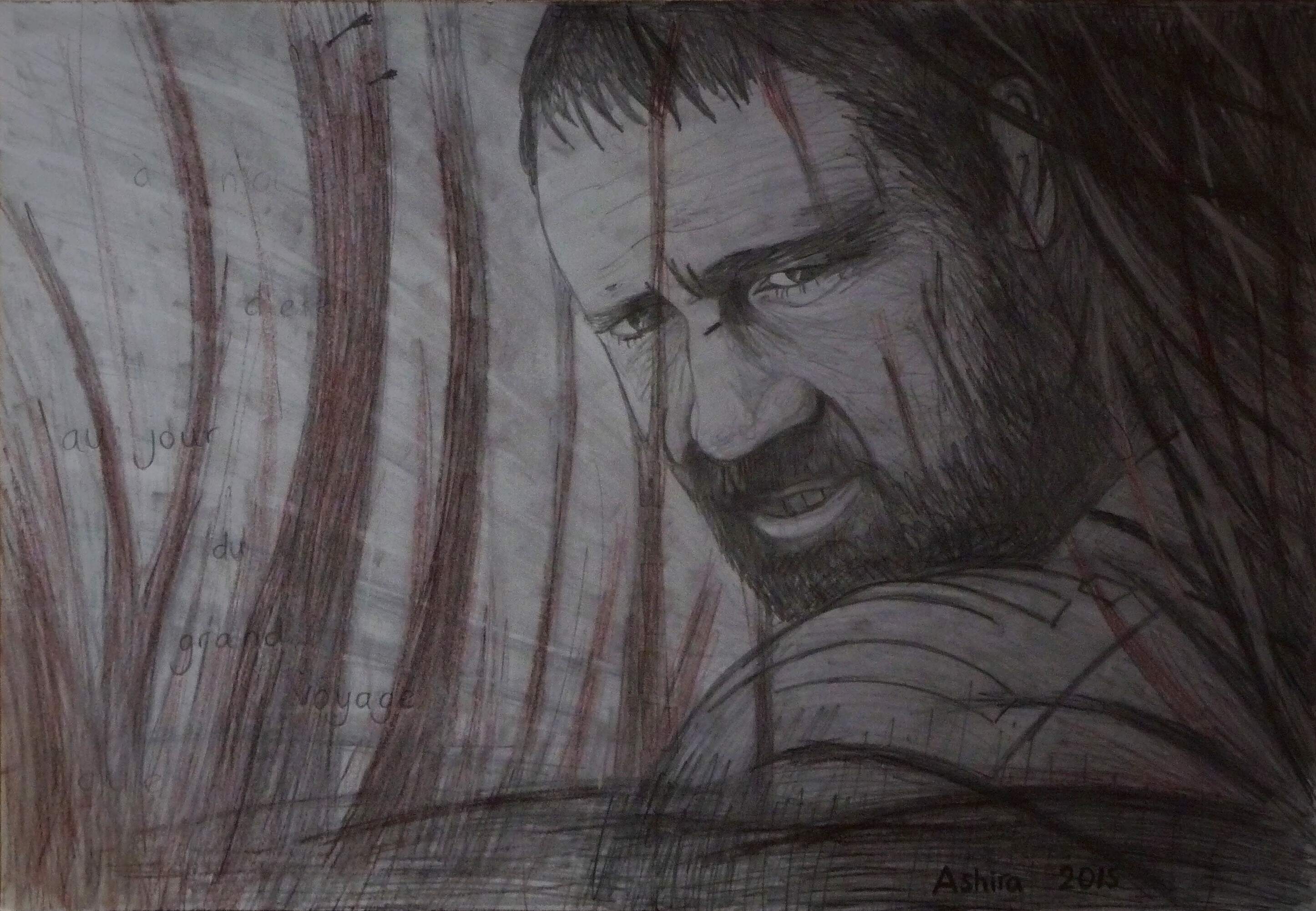 Russell Crowe - may 2015, pencil & graphite, 38x55 cm