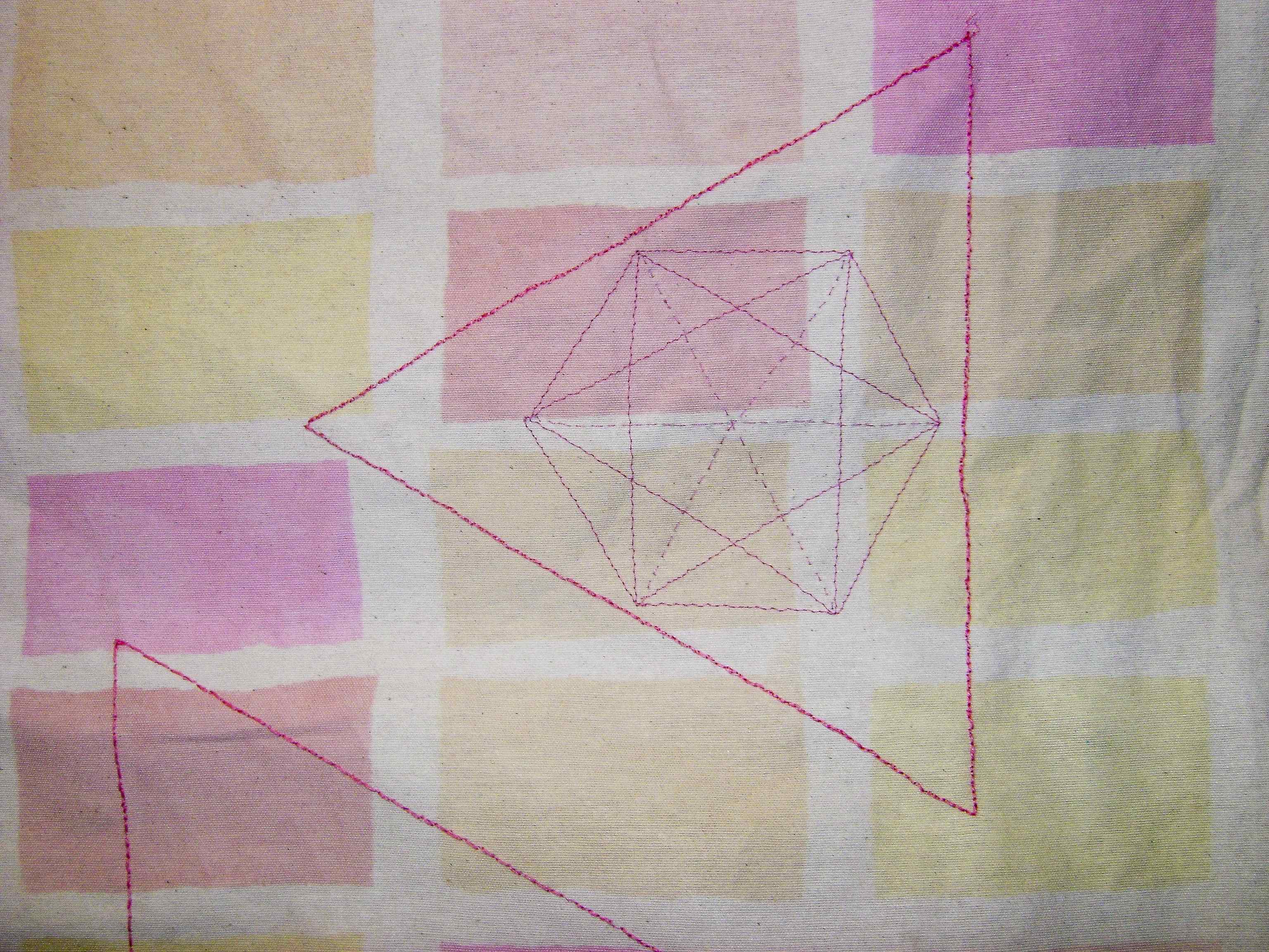 linnen, textielverf, borduurgaren; textielkunst (2012)