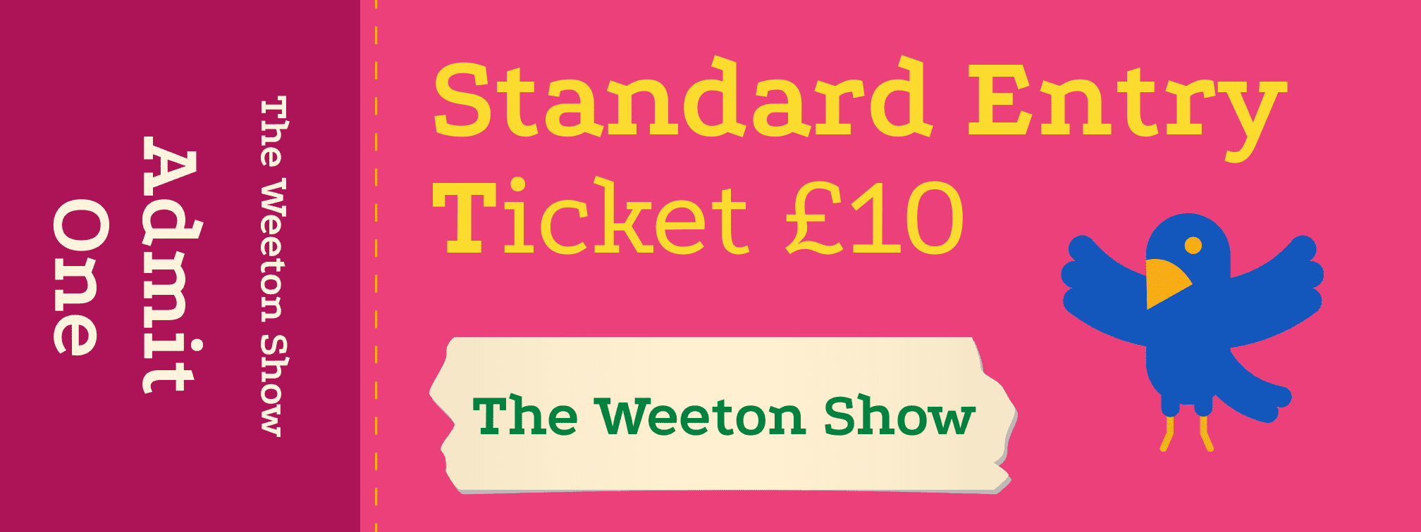 Weeton Show Standard Entry Ticket