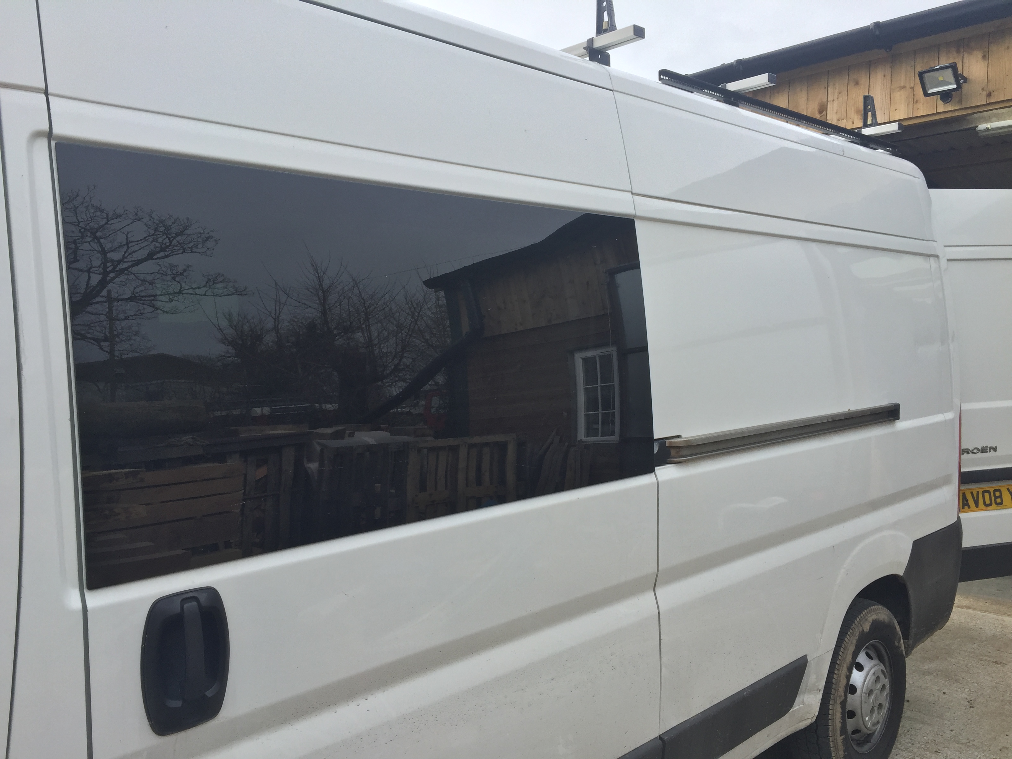 Boxer, Relay, Ducato 2007 on Front Fixed Window, Privacy Glass (Fits ...