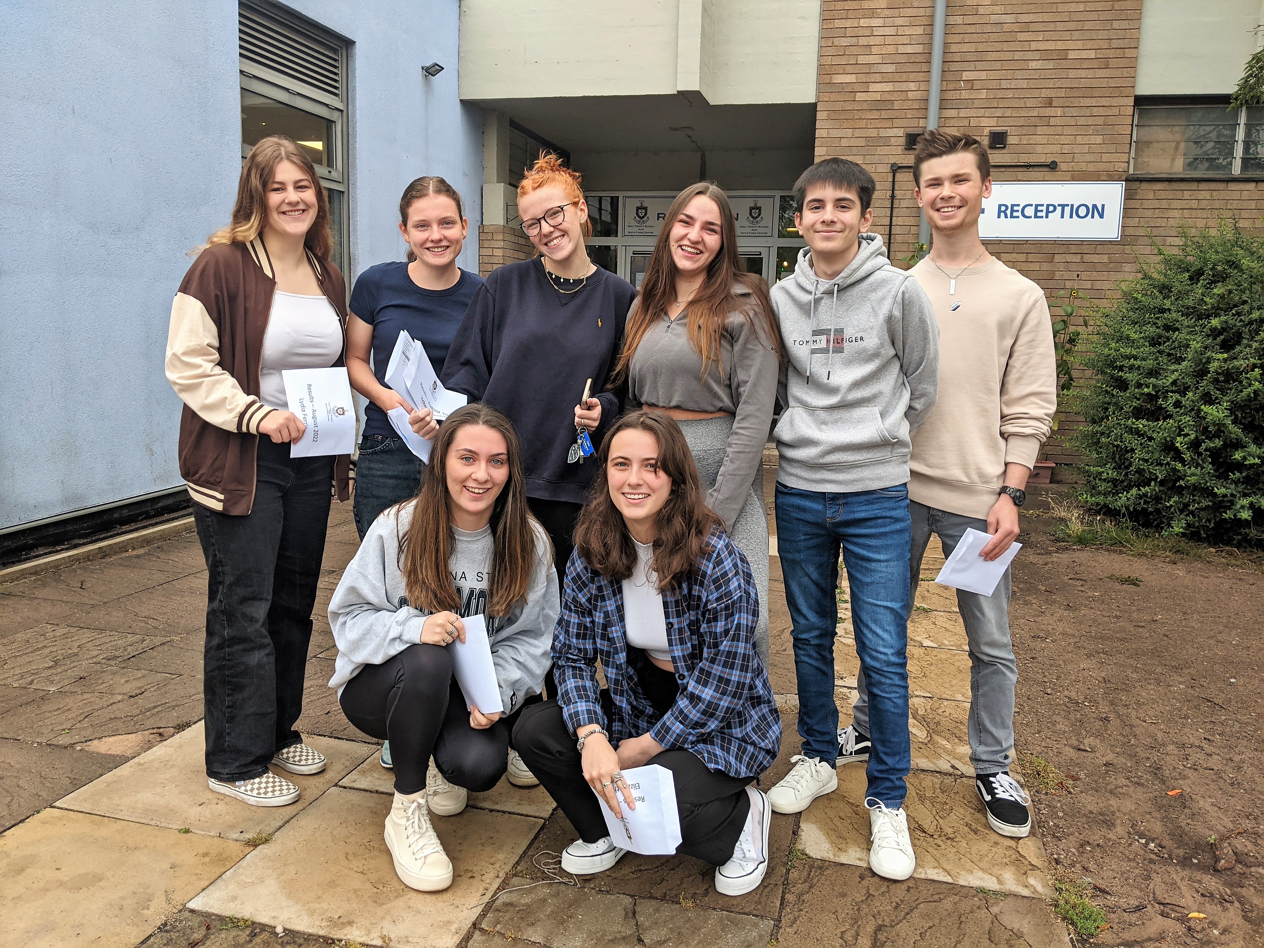 Holy Trinity School and Sixth Form Centre delighted with A Level Results