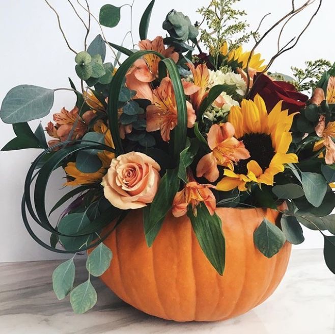 Floral Pumpkin Workshop- Saturday Oct 26th 2024 10:00-12:00pm at Old Timbers, Blackstone, BN5 9TE