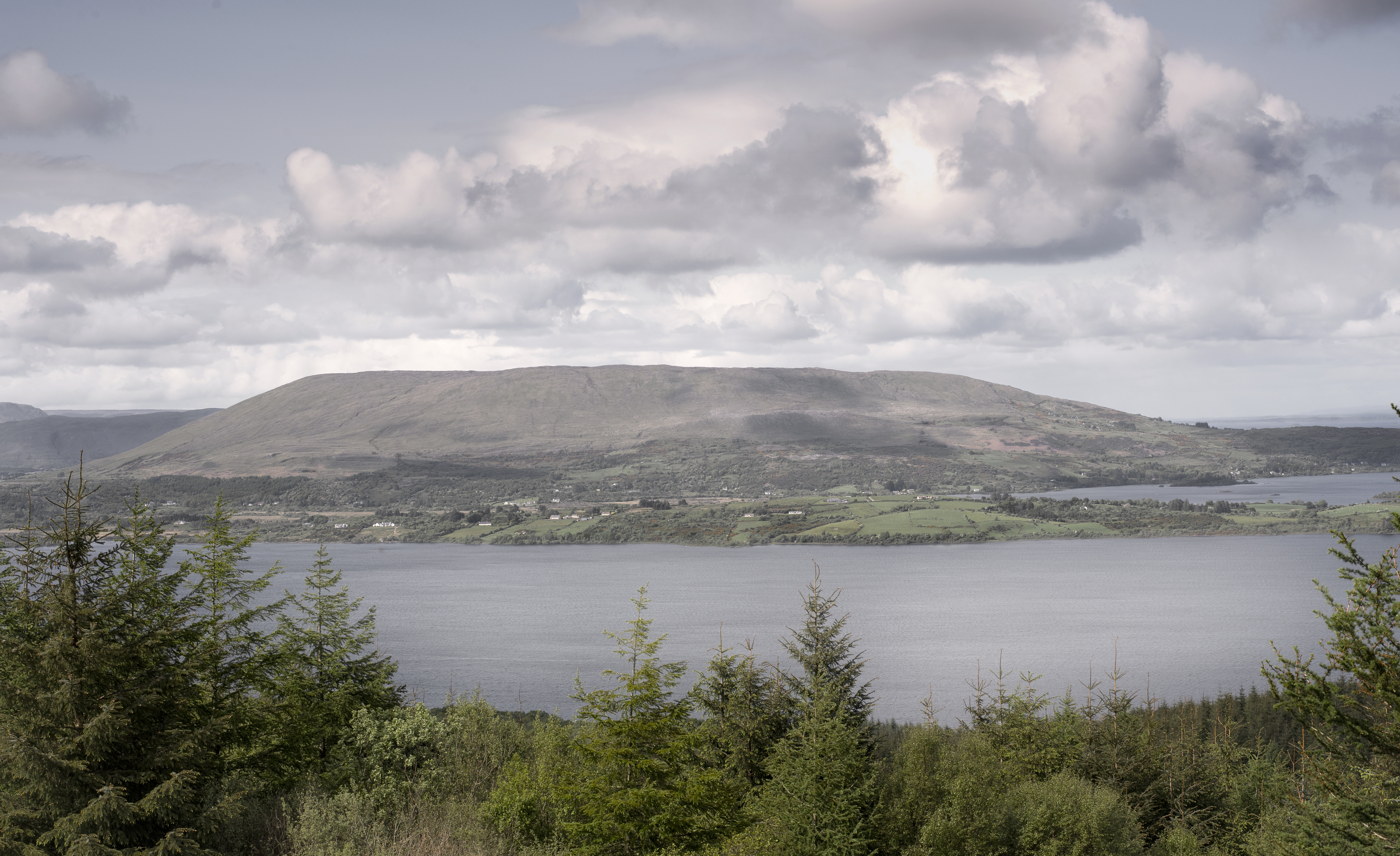 view of lough corrib from derroura trail