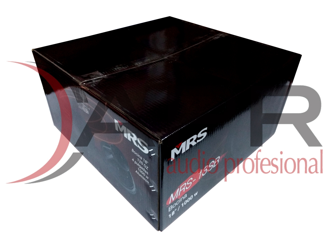 Bocina de 18", marca MRS, modelo 18SB