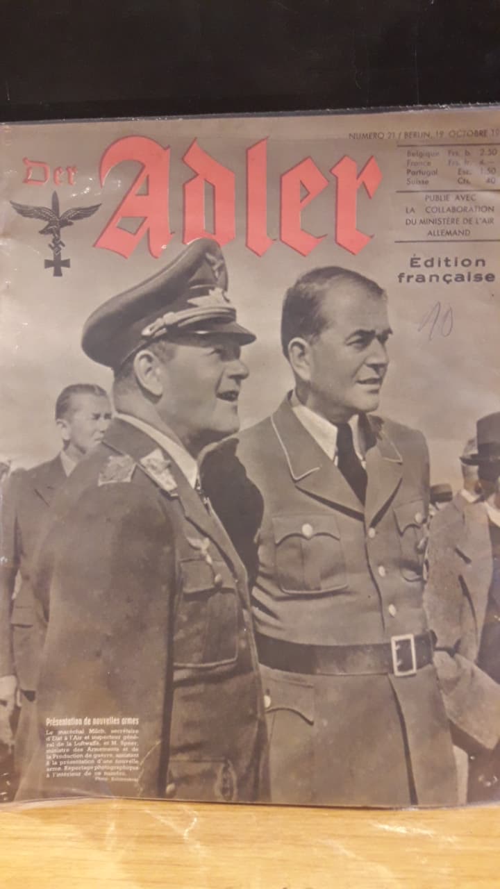 Der Adler 1943 nummer 21 / Franstalig