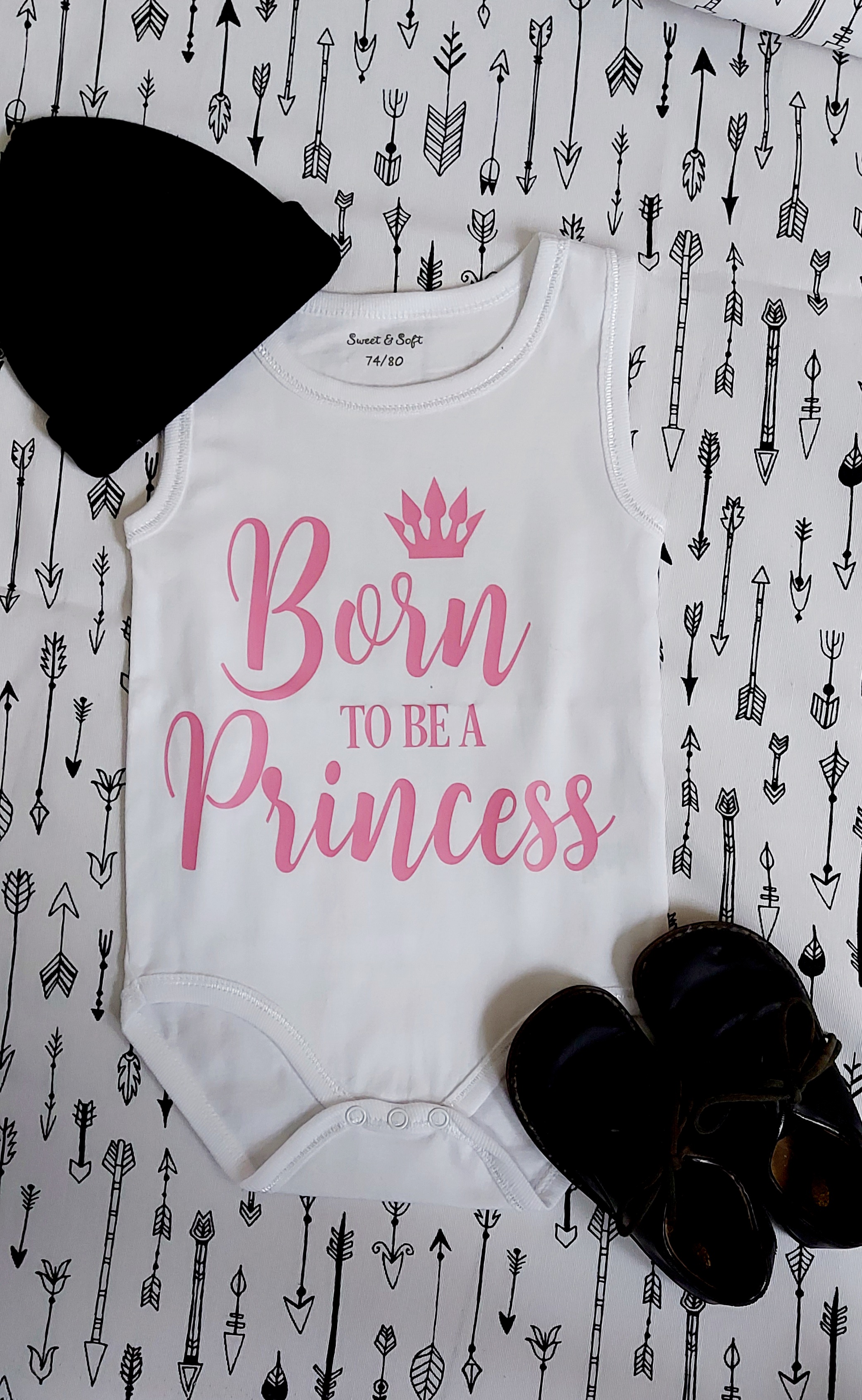 Romper "Born to be a Princess"