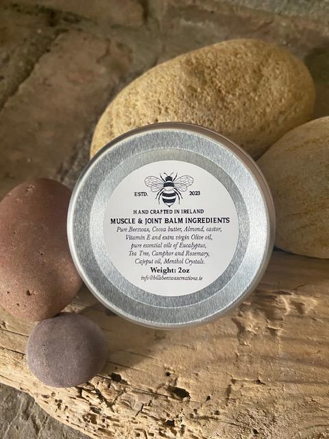 100% Natural Beeswax Muscle & Joint Rub