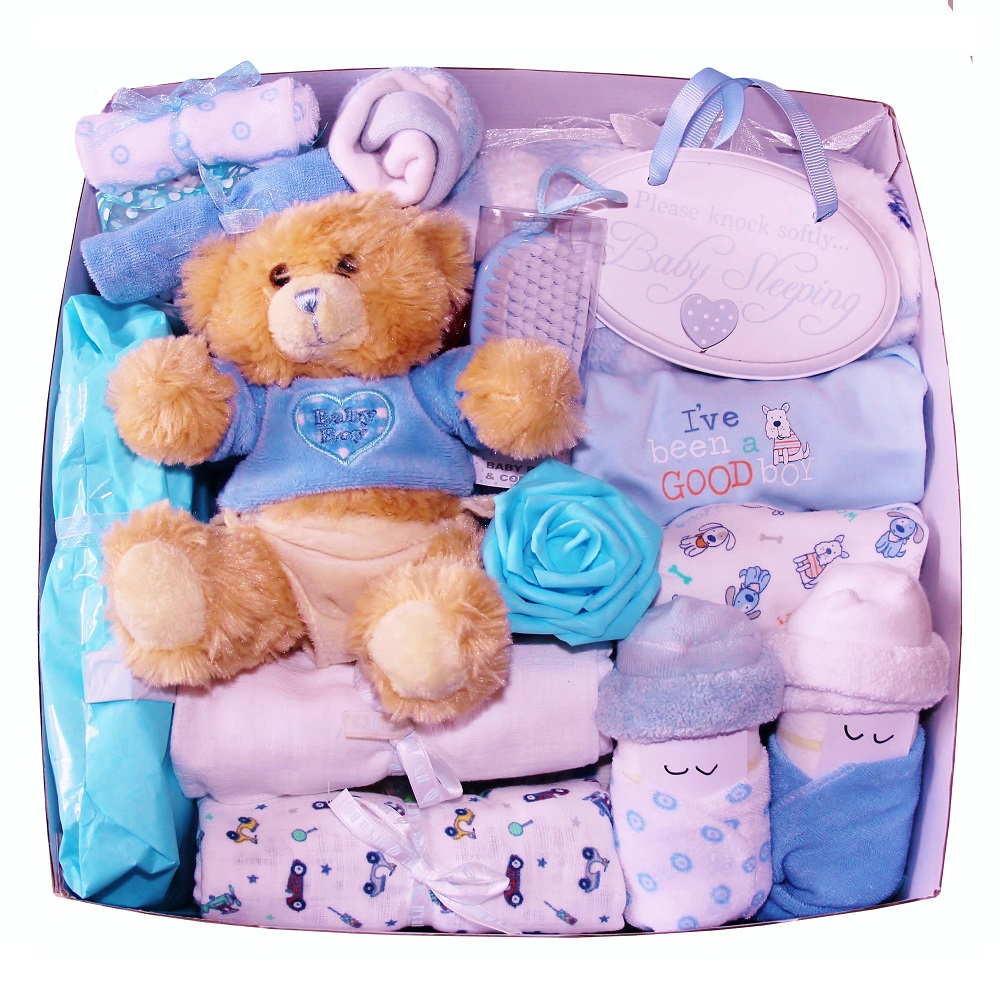Deluxe Gift Box for a Baby Boy