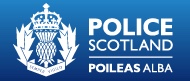 Police Scotland logo with Gaelic notation Poileas Alba