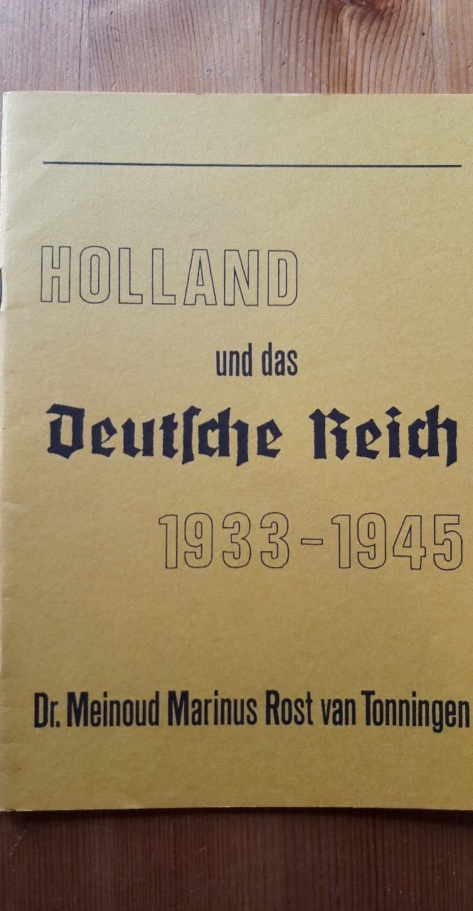 Holland und das Deutschen Reichs - Rost van Toningen