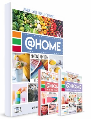 @Home JC Home Economics Pack of 3 books ( Educate.ie)